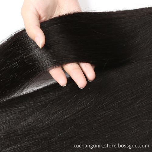 Uniky Mink Brazilian Virgin 100 Human Hair Bundles 12A Straight Virgin Unprocessed Hair vendors